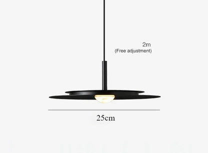 DecorBites™ Flying Saucer LED Chandelier: Nordic Modern Kitchen Bedroom Decorative Lighting Lamp