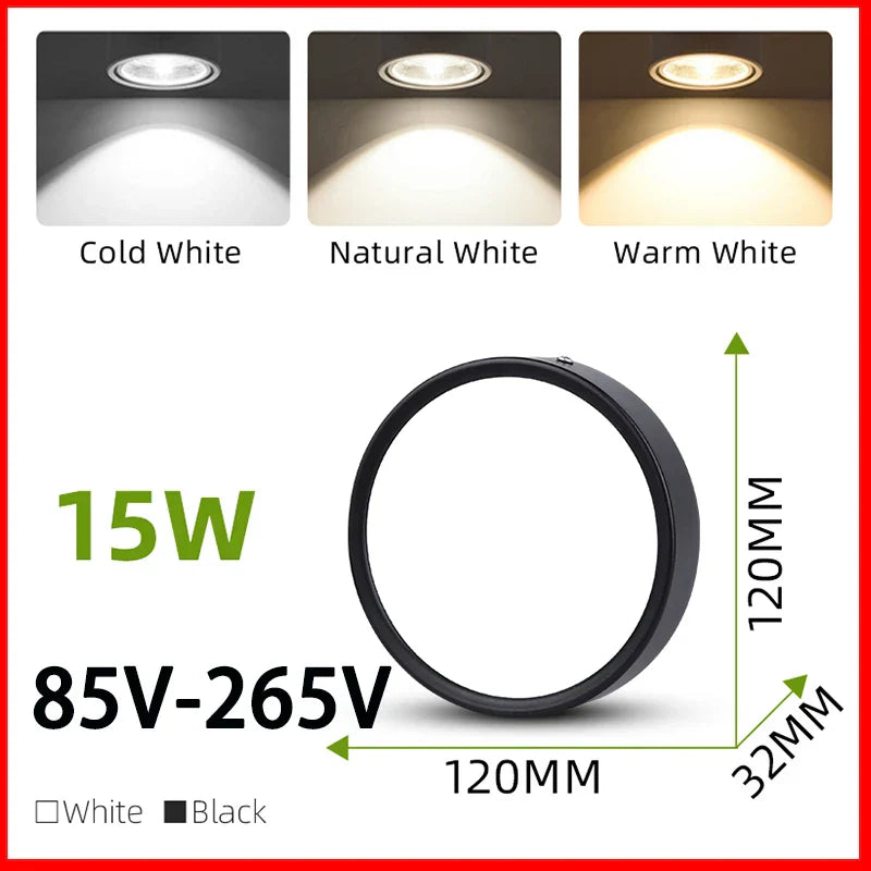 مصباح سقف LED من DecorBites™، 220 فولت، وحدة إضاءة داخلية لغرفة المطبخ والمنصة