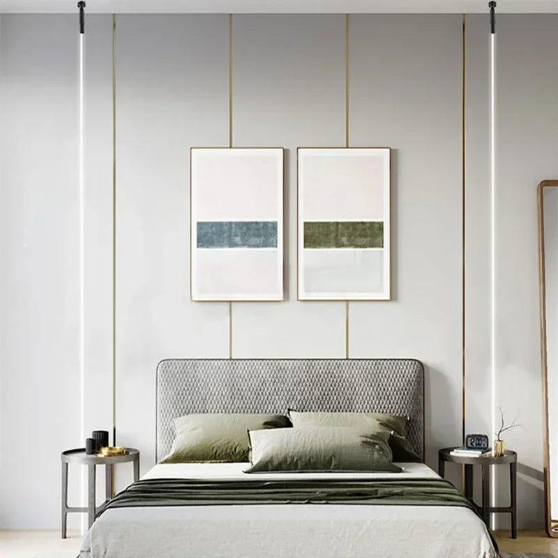 Aplique de pared lineal DecorBites™ Skyline con luz LED