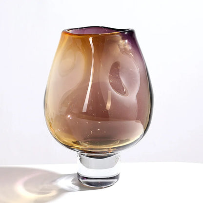 DecorBites™ Gradient Glass Vase Flower Arrangement Home Decor Bouquet Vaseäß