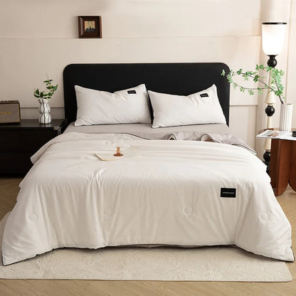 DecorBites™ Ice Cream Cool Feel Light Summer Quilt - Skin-Friendly & Breathable