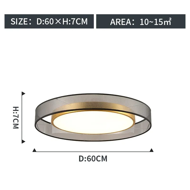 DecorBites™ Circular LED Ceiling Light for Bedroom, Bathroom & Corridor - Modern Indoor Lighting Solution