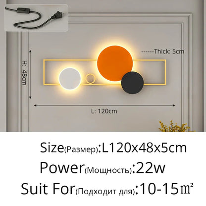 DecorBites™ LED Wall Lamps: Modern Bedroom & Living Room Decor, Simple & Stylish Lighting