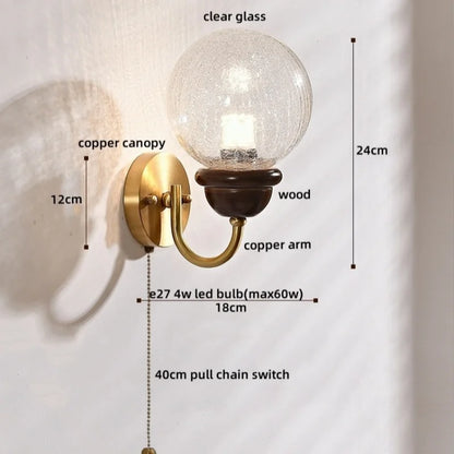 DecorBites™ Japanese Style LED Wall Lights 4W for Home Bathroom Bedroom Mirror Lighting