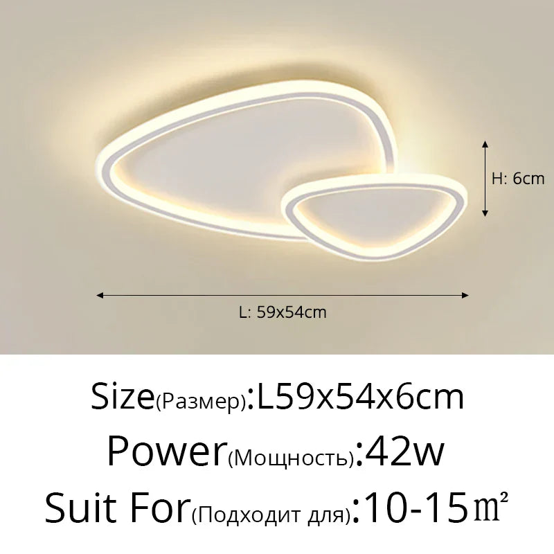 DecorBites™ Elegant Master Bedroom Chandelier Ceiling Living Room Lighting