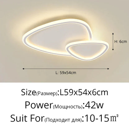 DecorBites™ Elegant Master Bedroom Chandelier Ceiling Living Room Lighting