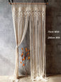 Macrame Cotton Door Curtain | Boho Wall Hanging Tapestry by Decobites