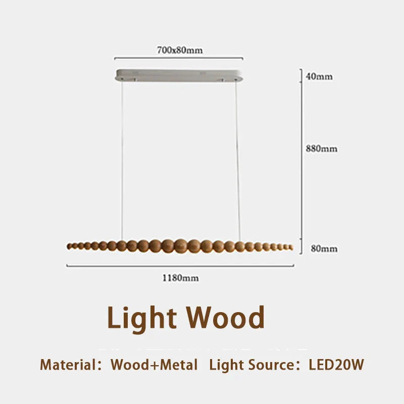 Modern Linear Pendant Light