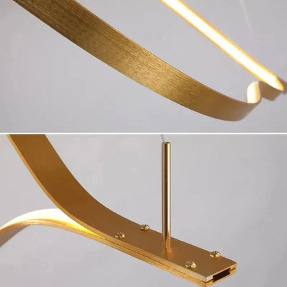 DecorBites™ Lip Shaped Chandelier: LED Lighting for Exhibition Hall, Living Room, Restaurant & Clothing Store