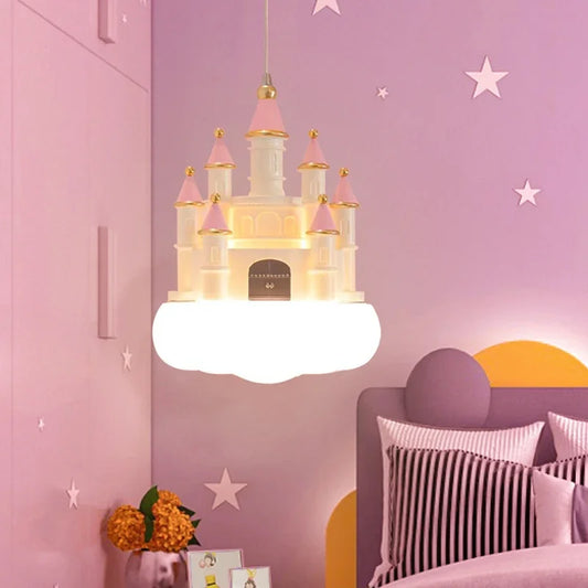 DecorBites™ Castle Kids Chandelier LED Light for Bedroom Decor