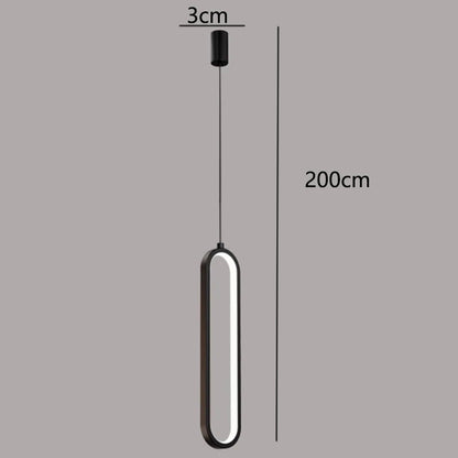 DecorBites™ LED Staircase Chandeliers | Modern Pendant Light for Living Room