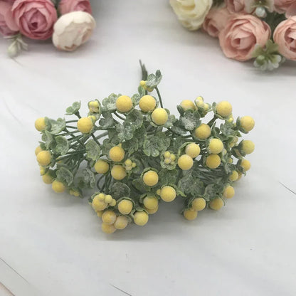 DecorBites™ Foam Ball Artificial Flower Home Decoration Set