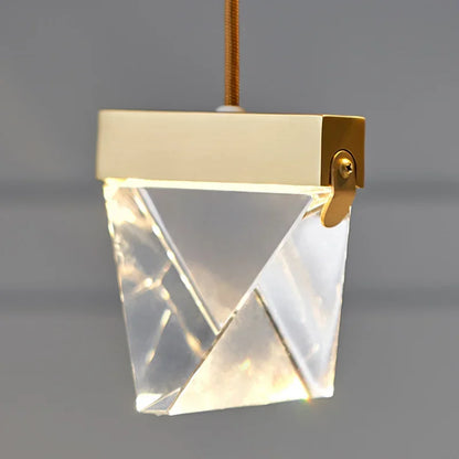 DecorBites™ Crystal Chandelier: Nordic Luxury Pendant Lights for Dining Room, Study Room, Kitchen & Bedroom