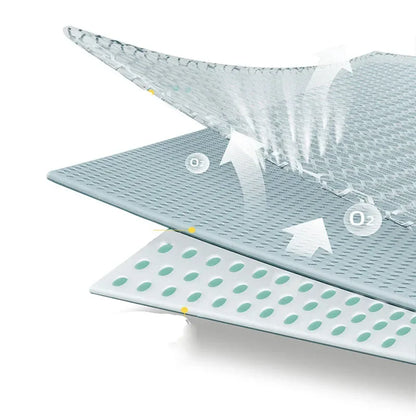 DecorBites™ Antibacterial Pattern Mat Set | Skin-Friendly & Soft Mattress | Summer Air Conditioning