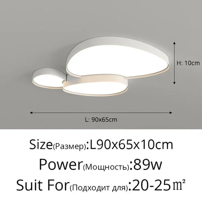 DecorBites™ Cloud Ceiling Lights: Modern & Simple Recessed LED Lamp for Living Room, Bedroom, Study