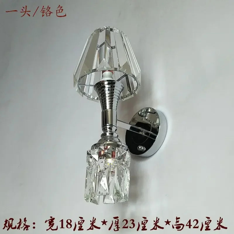 DecorBites™ K9 Crystal Wall Lamp for Living Room and Bedroom Atmospheric Lighting