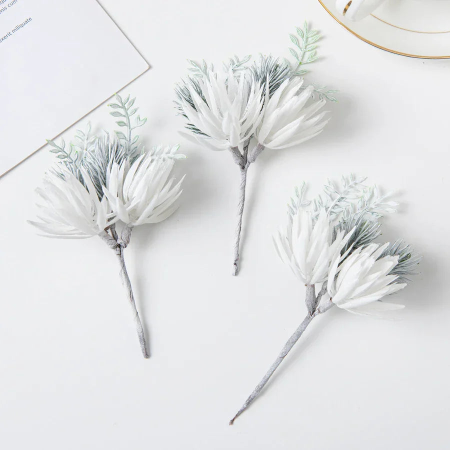 Guirnalda de flores artificiales DecorBites™ para decoración del hogar, bodas y scrapbooking DIY.