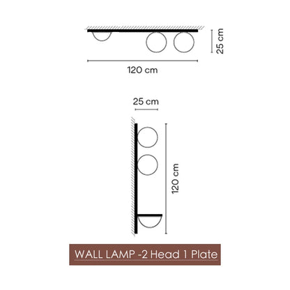 DecorBites™ LED Art Deco Plant Wall Lights - Modern Nordic Design for Home Living Room Bedroom