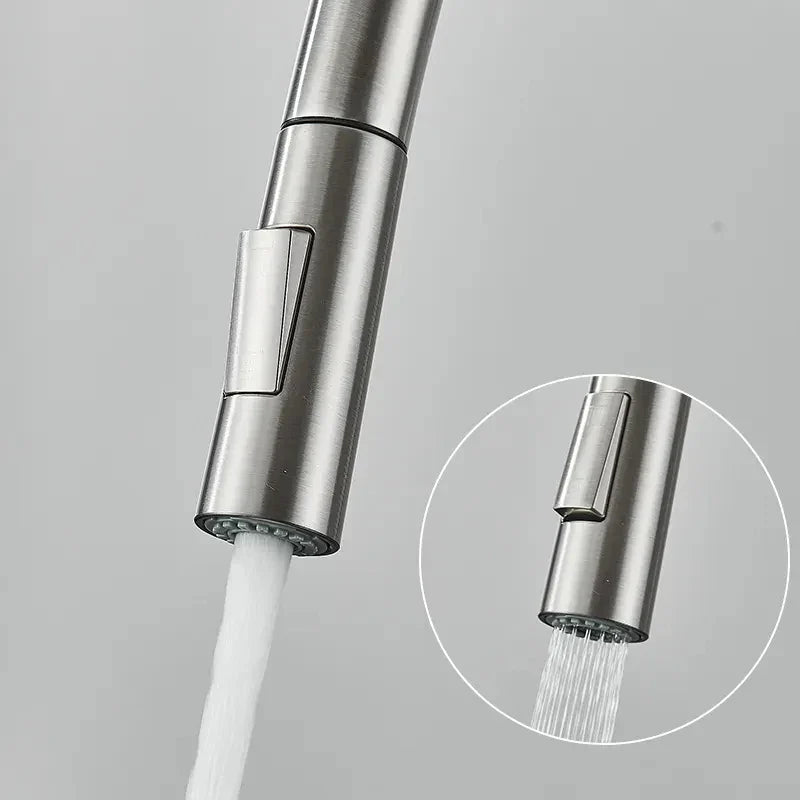 DecorBites™ Kitchen Faucet Spray Head | Dual Function Stream Reaplce Head | Chrome Finish