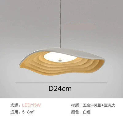 DecorBites™ Lotus Leaf Chandelier: Nordic Minimalist Design, Modern LED Pendant Lamp