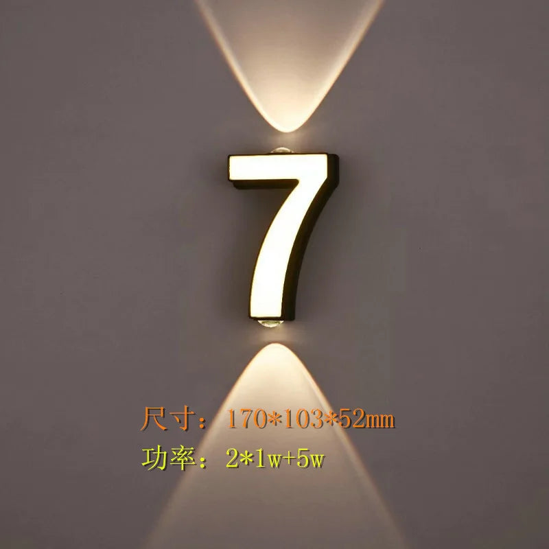 Luces LED con logotipo DecorBites™ | Proyección digital para terraza exterior