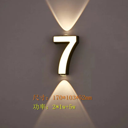 Luces LED con logotipo DecorBites™ | Proyección digital para terraza exterior