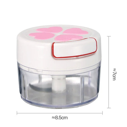 DecorBites™ Kitchen Garlic Ginger Chopper Grinder Cutter Meat Crusher Vegetable