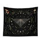 Decobites Botanical Witchy Tapestry: Hanging Boho Room Decor with Mushrooms and Snakes