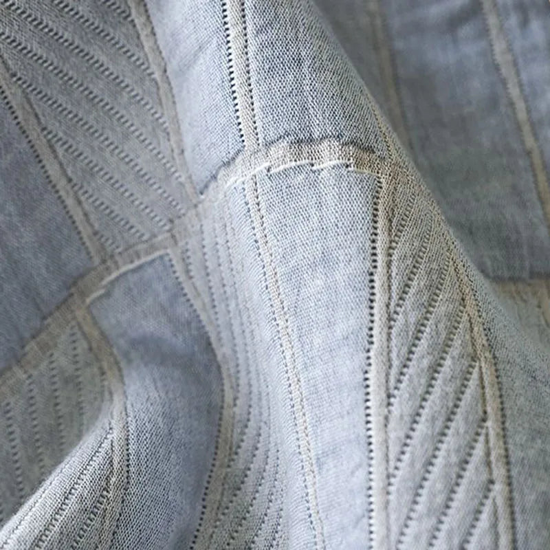 بطانية منشفة قطنية ثلاثية الطبقات مع وسادة من DecorBites™ - لحاف صيفي رائع