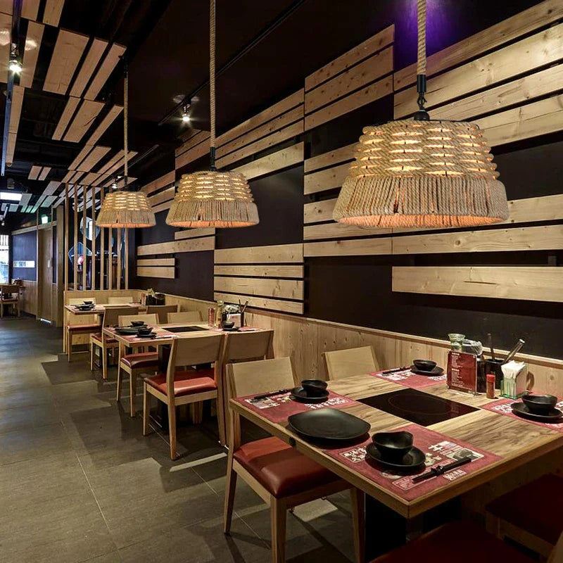 DecorBites™ Industrial Rustic Pendant Lights Indoor Lamp for Living Dining Room Home Décor