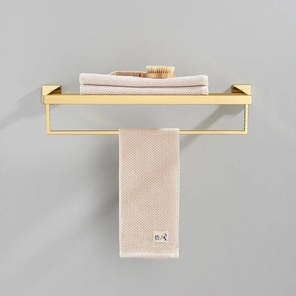 Toallero de pared DecorBites™ de acero inoxidable 304, accesorios de baño