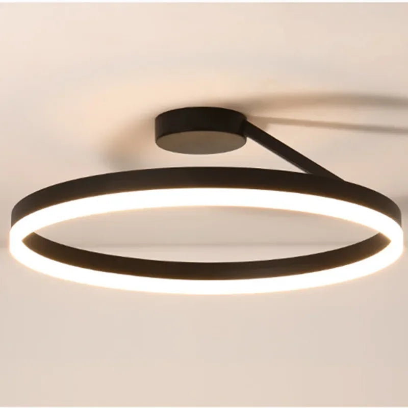 Decorbites™ Lámpara de Techo LED Regulable para Dormitorio Sala de Estar Comedor Iluminación Colgante Minimalista