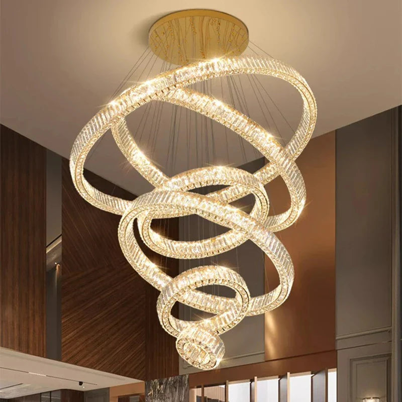 DecorBites™ LED Chandelier for Modern Bedroom Living Room Decor Lighting