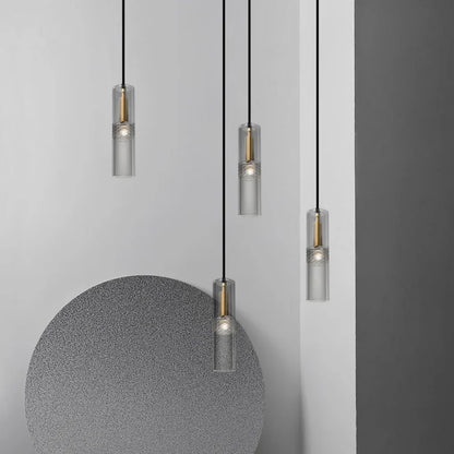 Lámpara de araña DecorBites™ de cobre cristalino: elegante diseño americano para sala de estar, dormitorio y estudio.