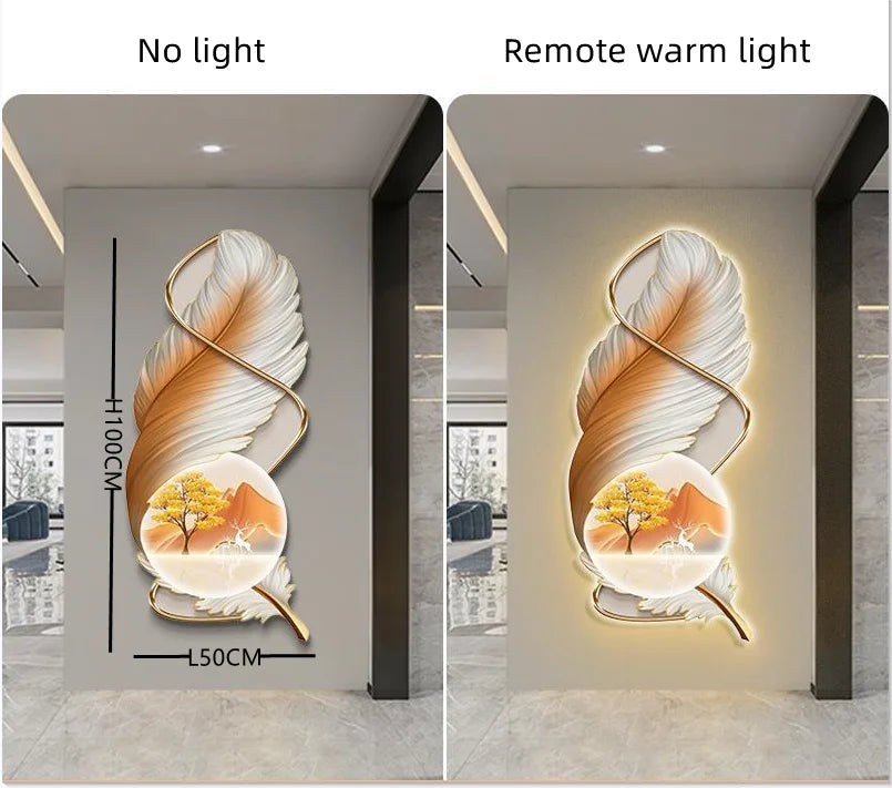 DecorBites™ LED Wall Lamp: Modern Creative Decoration for Bedroom, Living Room, Study, Staircase