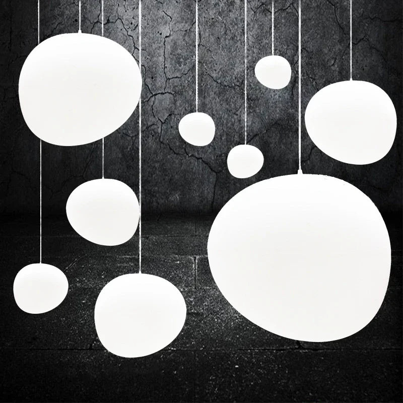 DecorBites™ Gregg Glass Pendant Light: Stylish LED Hanging Lamp for Dining Kitchen LOFT.