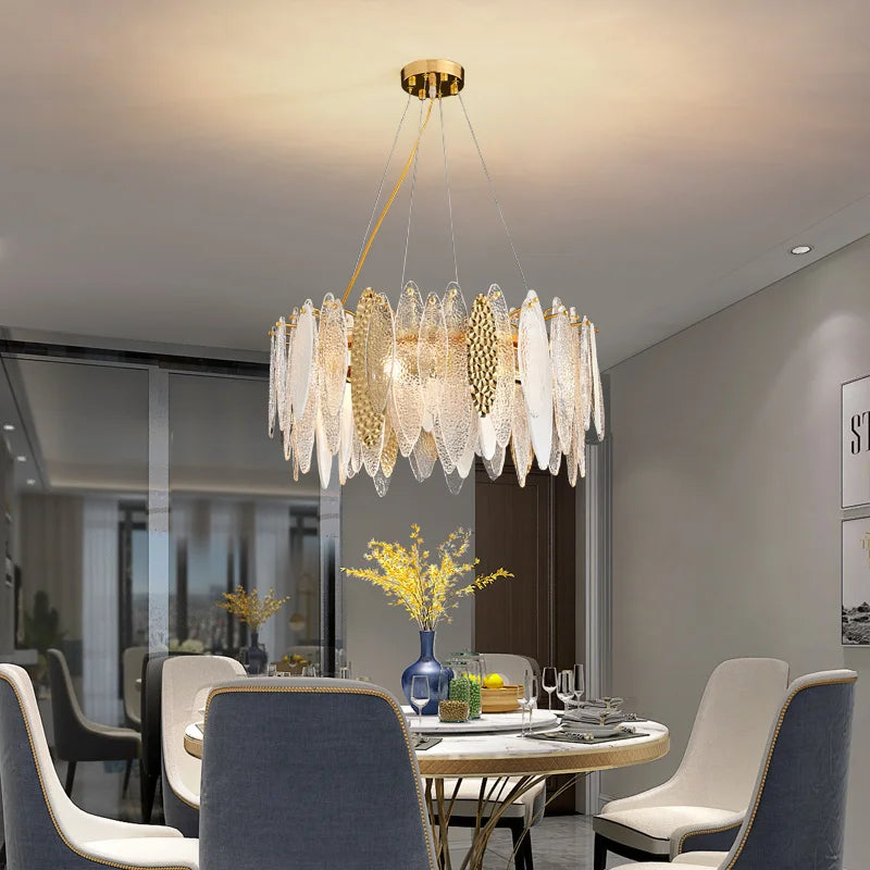 DecorBites™ Crystal Chandelier: Elegant European Style for Living, Bedroom, Dining Room