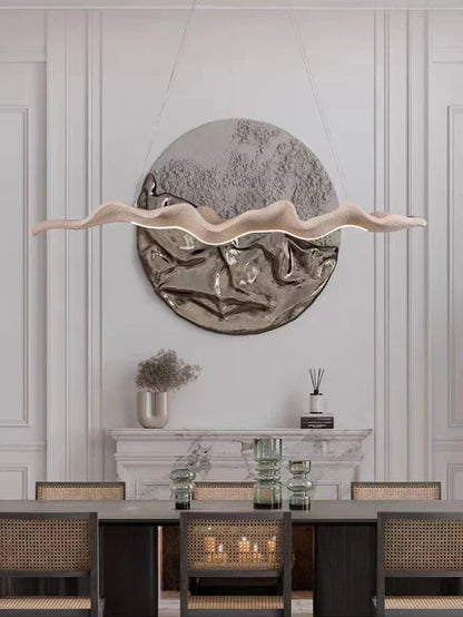 DecorBites™ Leaf Pendant Lights: Dimmable RC Hanging Lamp for Indoor Decor Lighting