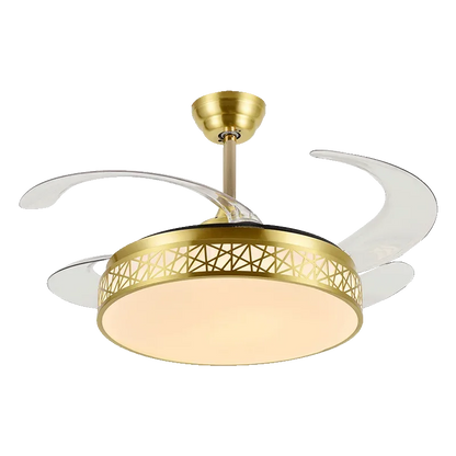 DecorBites™ Ceiling Fan with LED Lights and Remote Control, Wholesale Factory Fan Covers