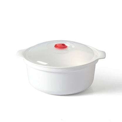 DecorBites™ Kitchen Microwave Steamer Pot for Soup Dumplings and Rice