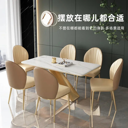 DecorBites™ Dining Set: Table, Chair, Backrest Chair, Stool