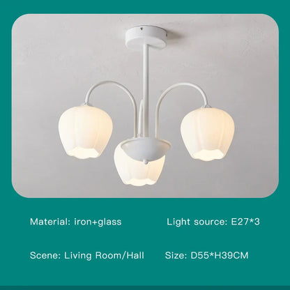 ديكوربايتس™ 2024 مصباح سقف حديث باللونين الأخضر والأبيض لغرفة المعيشة وغرفة الطعام وغرفة النوم