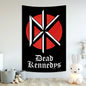 Decobites DK Hard Rock Band Flag Tapestry for Heavy Metal Interior Decoration