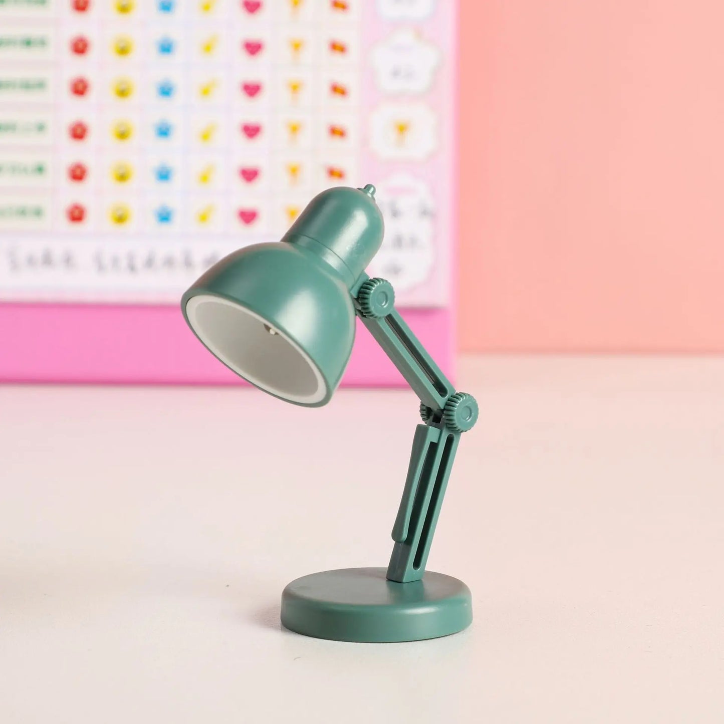DecorBites™ LED Mini Desk Lamp with Clip, Foldable Design, Magnetic Base, Eye Protection, for Bedroom & Study