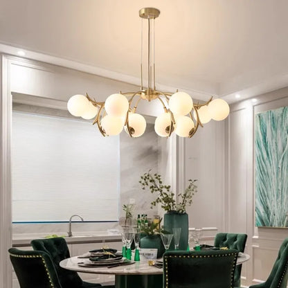 DecorBites™ LED Chandelier Pendant Lamp for Living Room Bedroom Dining Room Lighting