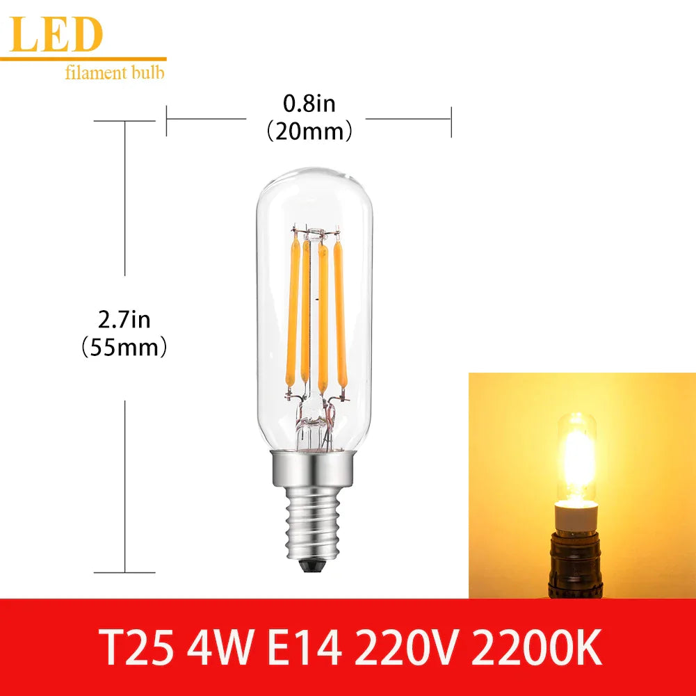 Clear Glass Vintage Bulb