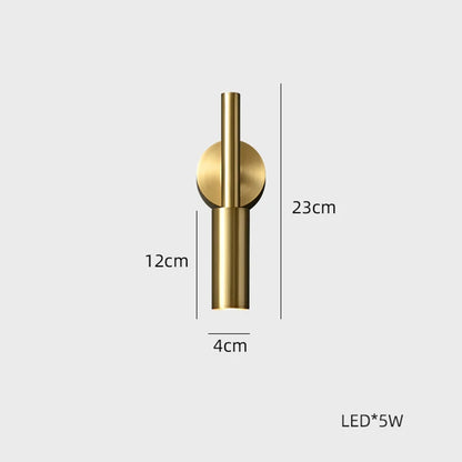 Decorbites™ LED-Wandleuchte dimmbar 3 Farbtemperaturen drehbar für Schlafzimmer-Leselicht