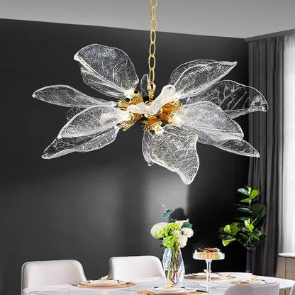 DecorBites™ Leaf-Shaped Pendant Lights for Bedroom, Living Room, and Restaurant