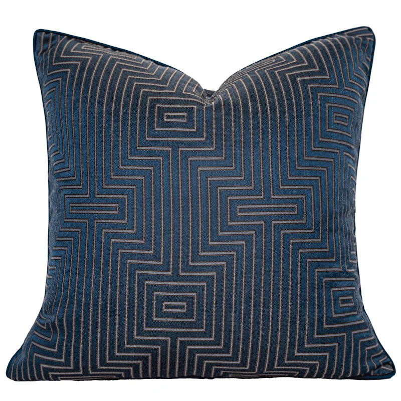 DecorBites™ Chinoiserie Decor Throw Pillow Cover 45x45cm for Living Room Bedroom