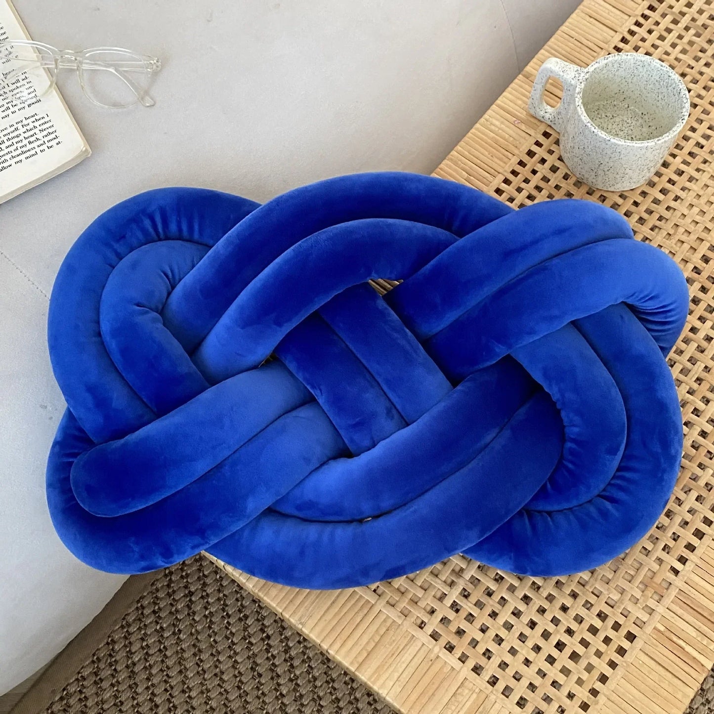 DecorBites™ Knotted Ring Throw Pillow Set